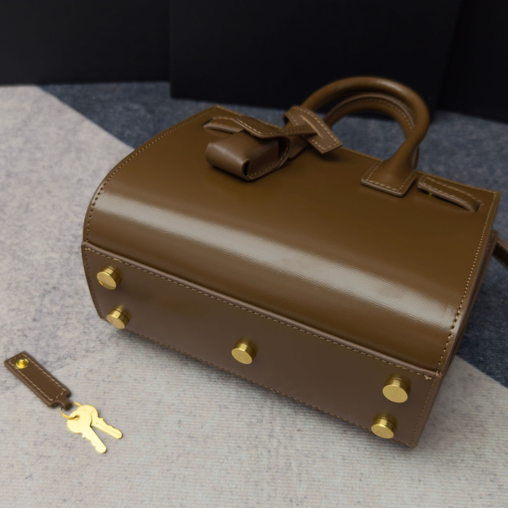 Saint Laurent Sac de Jour – Leather Top Handle Bag