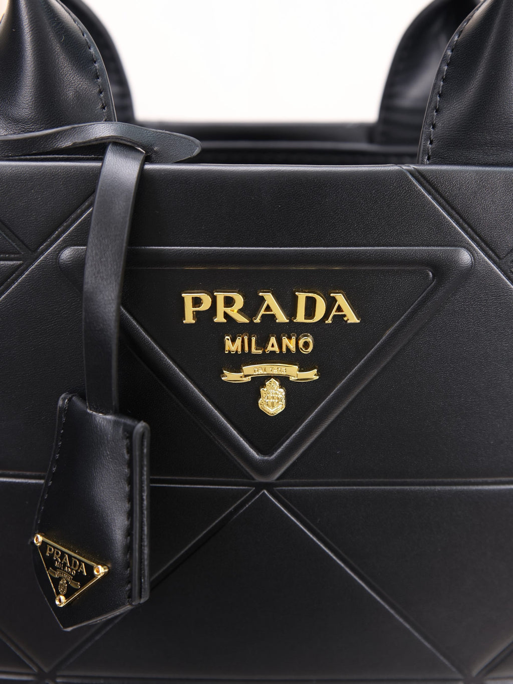Prada Symbole Bag – Luxury Jacquard & Leather Designer Handbag