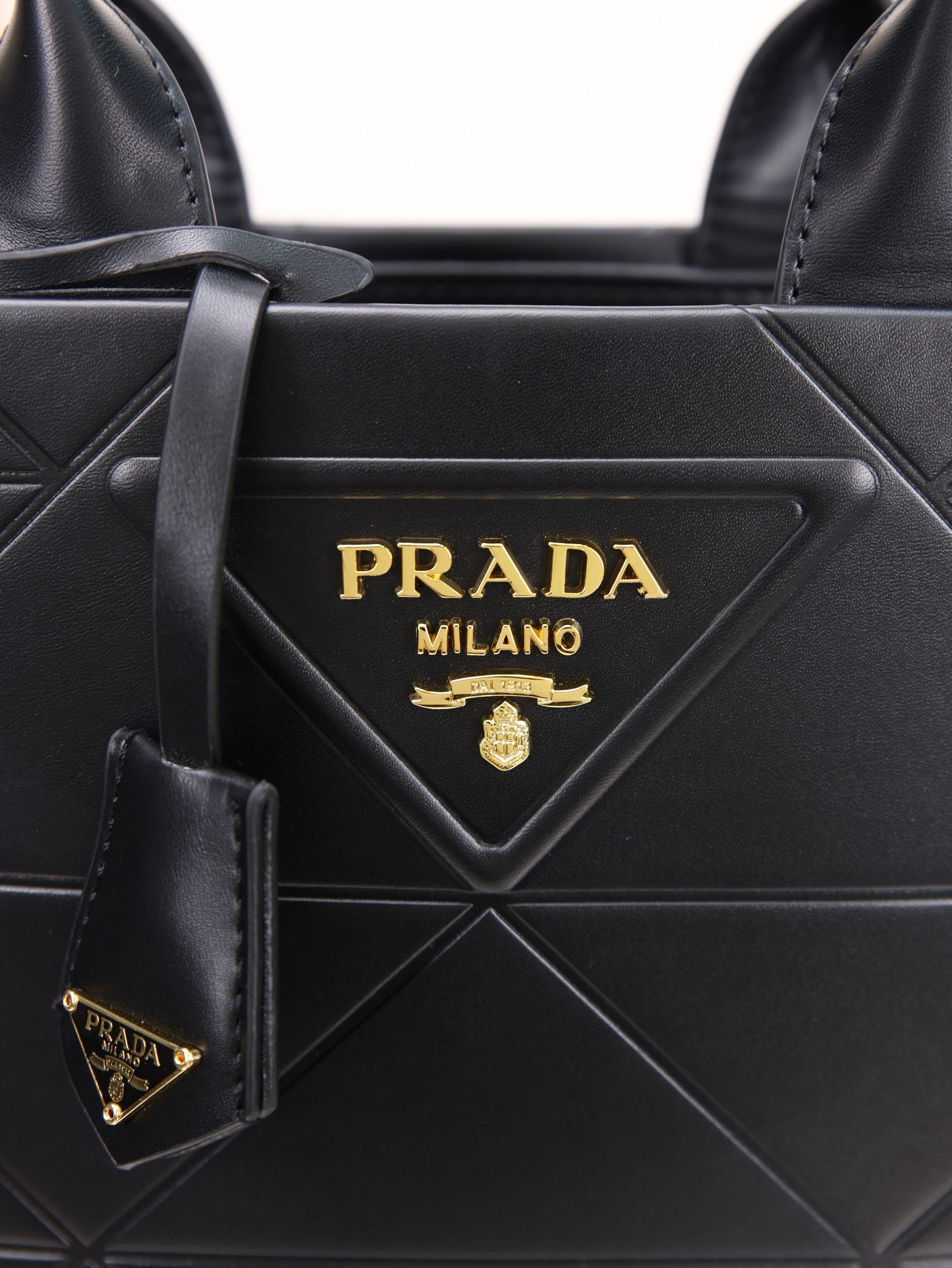 Prada Symbole Bag – Luxury Jacquard & Leather Designer Handbag