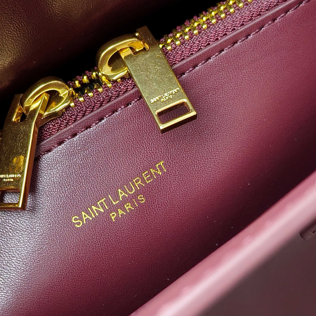 Saint Laurent Sac de Jour – Leather Top Handle Bag