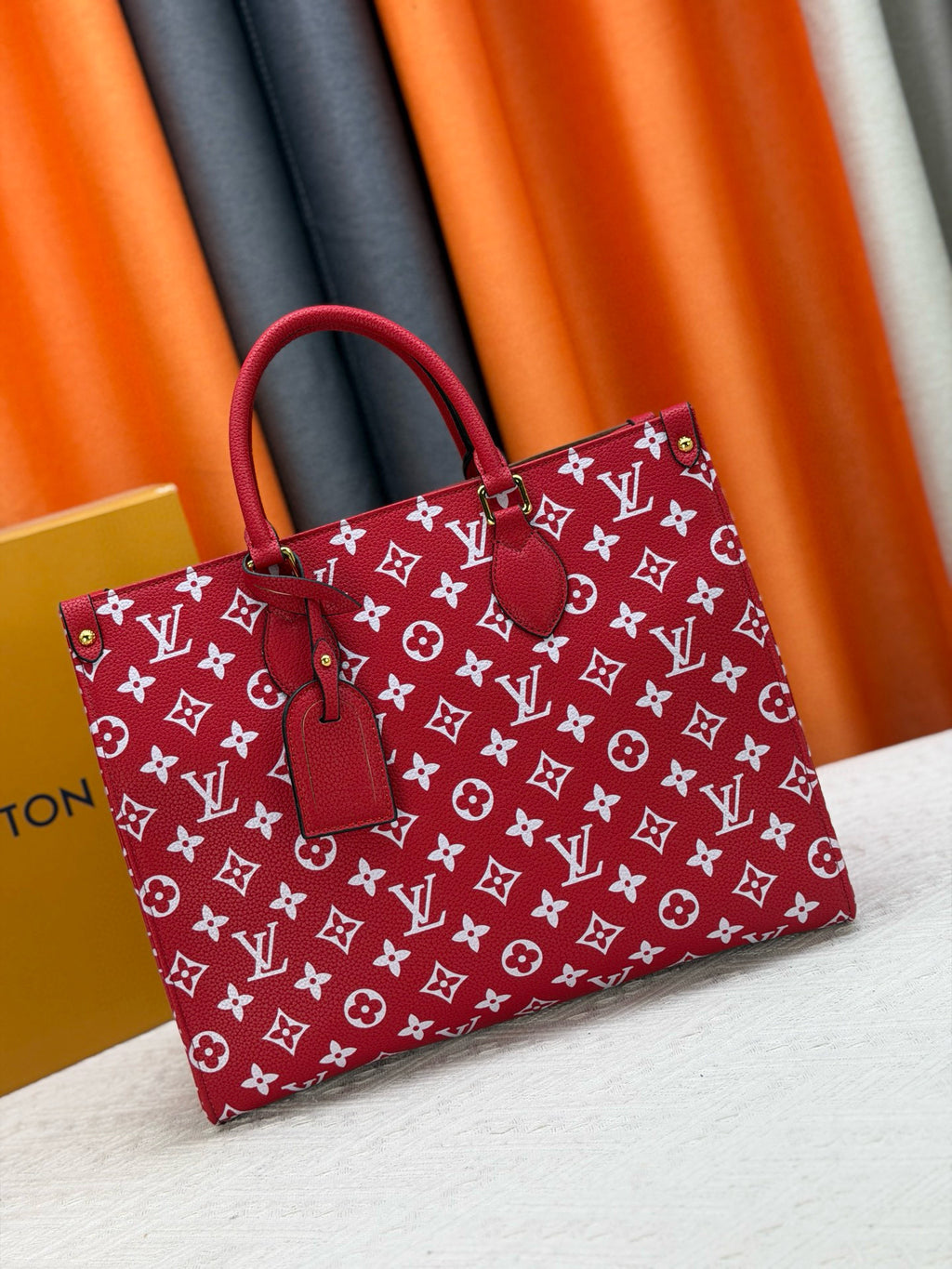 Louis Vuitton OnTheGo MM Monogram Canvas Tote Bag – Authentic Luxury Handbag