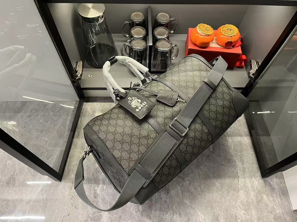 Gucci GG Supreme Travel Duffel Bag – Premium Quality Luxury Inspired Weekender Bag