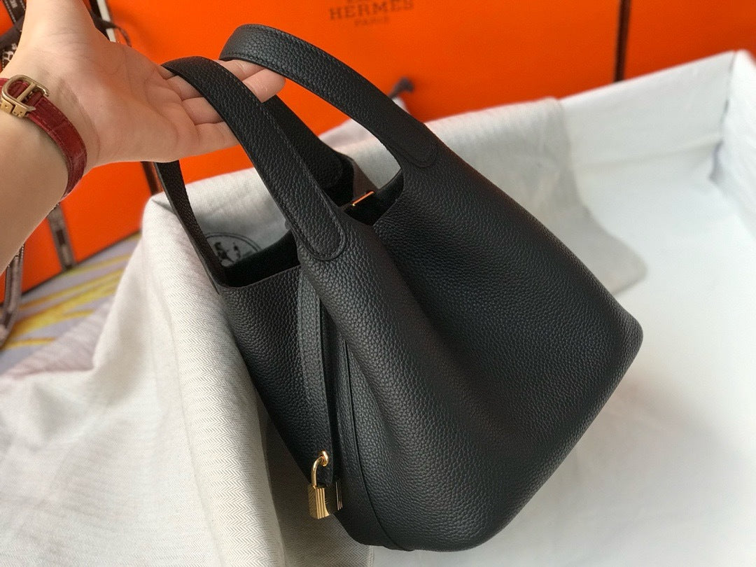 Hermès Picotin Lock Bag – Luxury Leather Bucket Bag