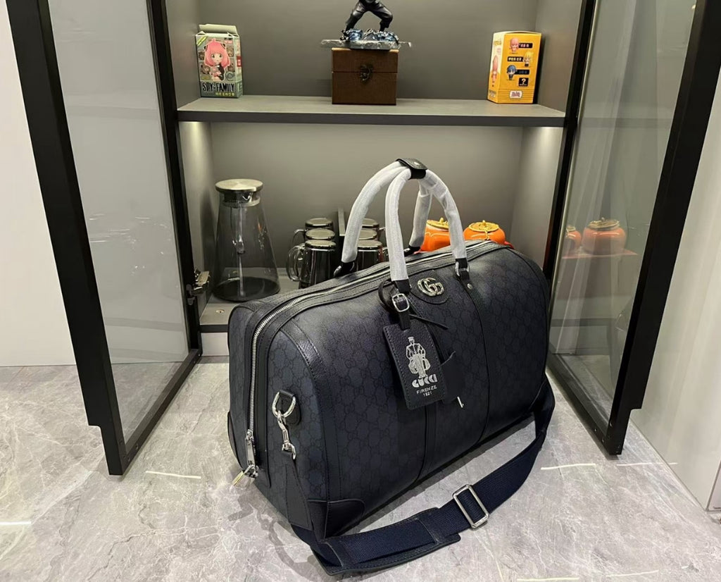 Gucci GG Supreme Travel Duffel Bag – Premium Quality Luxury Inspired Weekender Bag