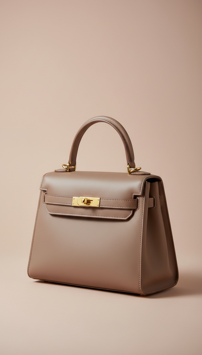 Top Handle Bag in Premium Leather