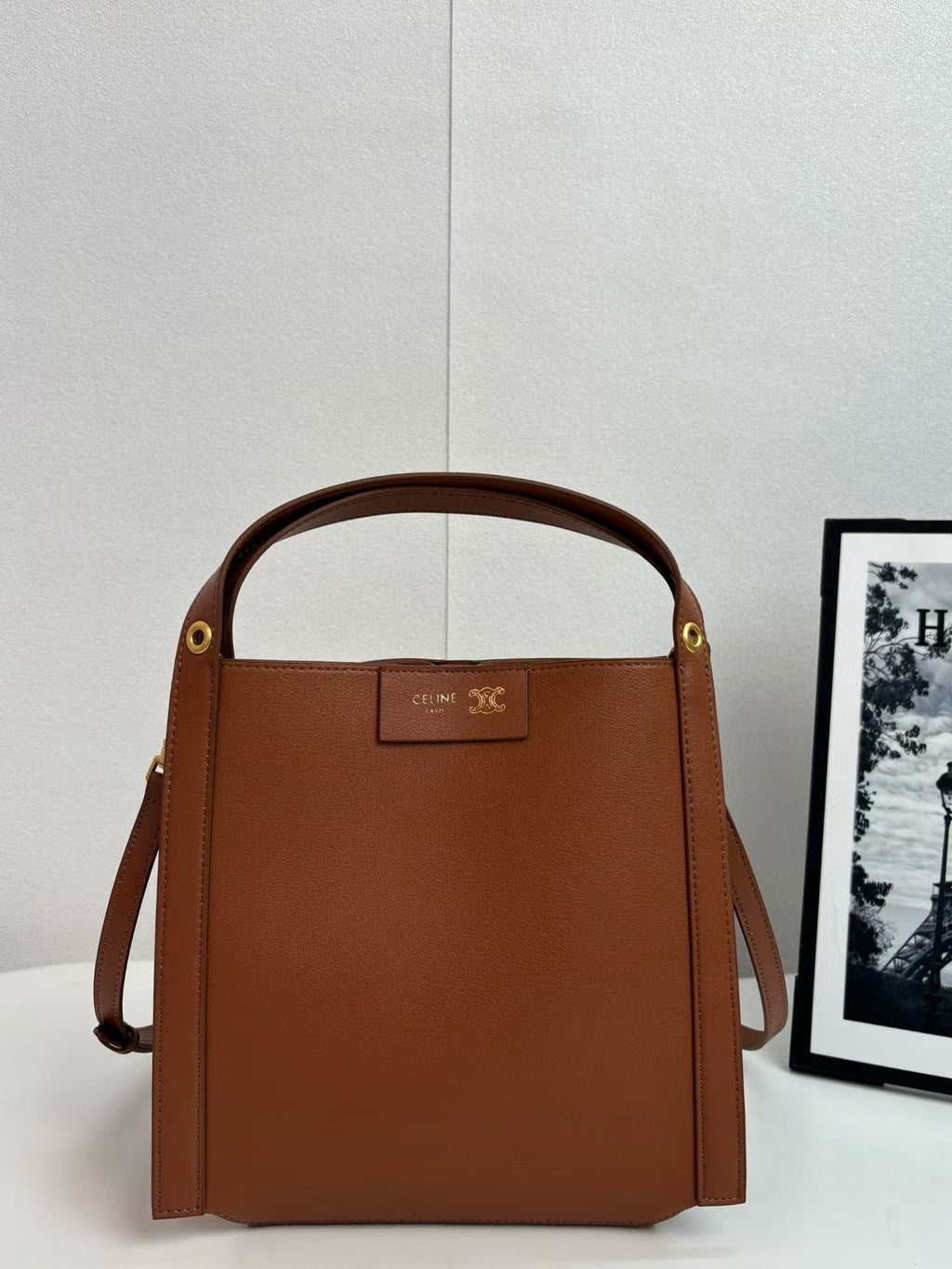 Celine 16 Bag – Luxury Leather Top Handle Handbag