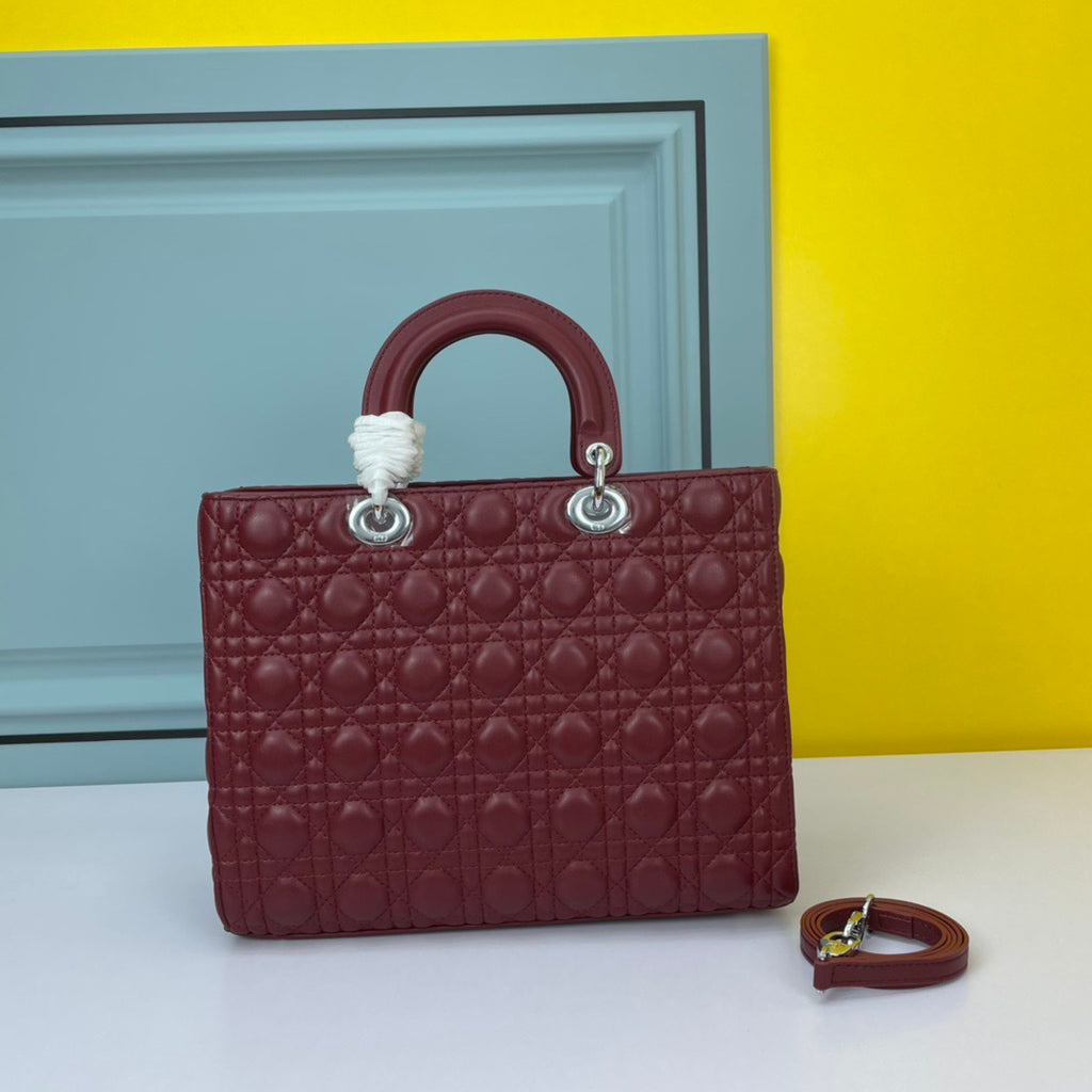 Dior Lady Dior Bag – Cannage Quilted Leather Luxury Handbag
